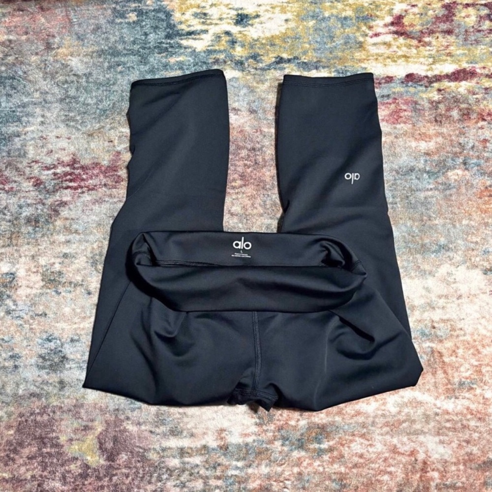 ALO Yoga Black High-Waist Performance Leggings
